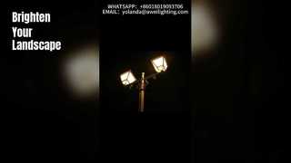 Lampa ogrodowa LED o mocy 50 W rozjaśni Twój krajobraz