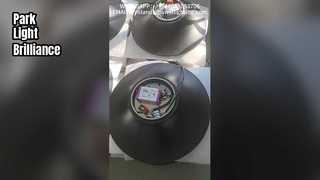 Lampa wisząca LED ogrodowa Odlew ciśnieniowy z aluminium, 5-letnia gwarancja, stosowana w parkach.