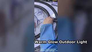 Temperatura barwowa 40 W 2700 K Lampa ogrodowa wodoodporna IP65 używana na ulicach.