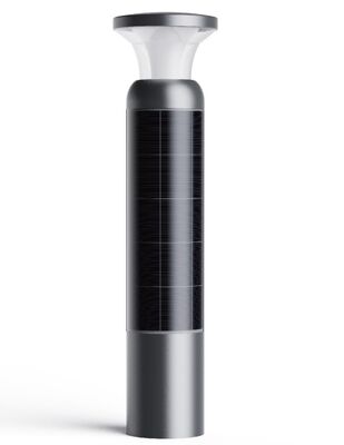 kupować 3.2V 24AH Aluminum Solar Bollard With PC Lens And Glass Cover Waterproof IP66 Used In Parks. online manufacture