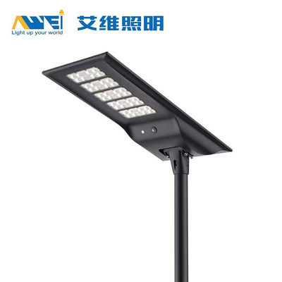 60W zintegrowane światło uliczne LED słoneczne z panelem krzemowym monokrystalicznym 18V 100W dla obszarów publicznych