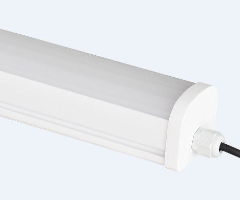 Wodoodporne zewnętrzne oprawy oświetleniowe 3000K - 6500K LED Linear Light 20W 40W AW-TPL007