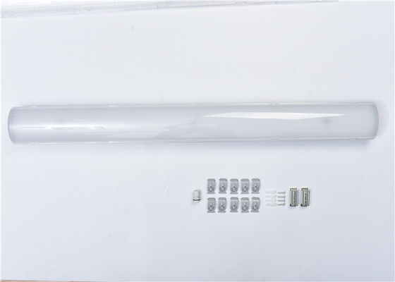 Plastikowa osłona na słupek z opalem LED 50W Wodoodporne oprawy oświetleniowe LED