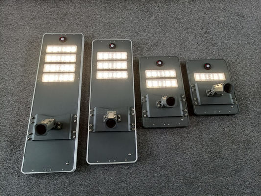 Aluminiowy stop zdalnego sterowania Ip65 50W 100W 150W All In One LED światło uliczne dla dróg i chodników